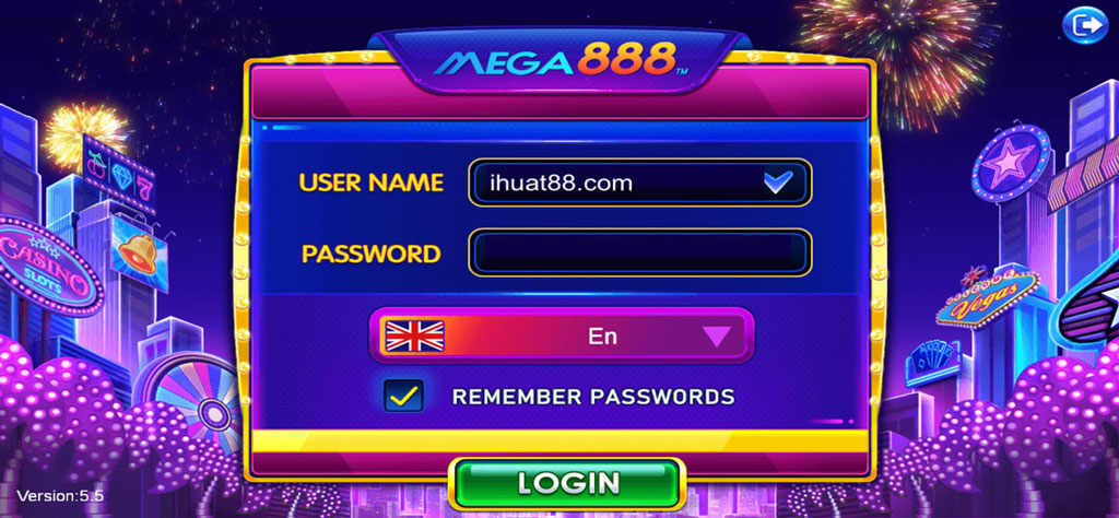 Mega888 Login Download